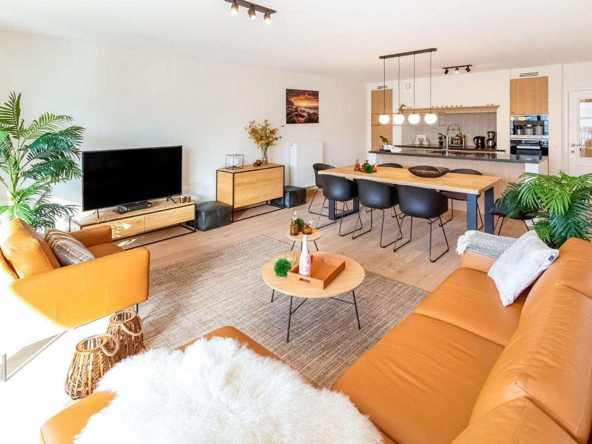 Luxurious Crystal Sea View Apartment With 2 Terraces Ostende Exterior foto