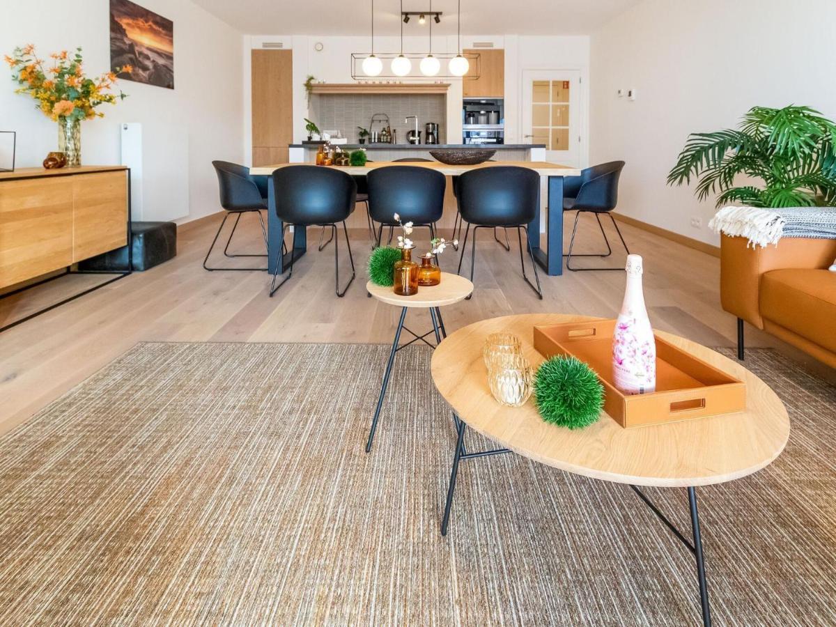 Luxurious Crystal Sea View Apartment With 2 Terraces Ostende Exterior foto