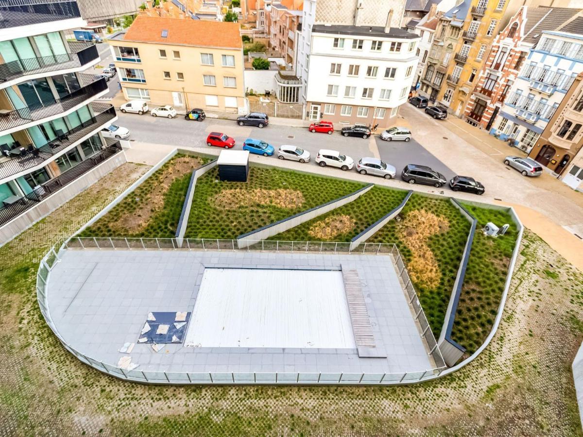 Luxurious Crystal Sea View Apartment With 2 Terraces Ostende Exterior foto