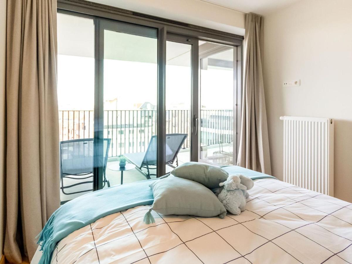 Luxurious Crystal Sea View Apartment With 2 Terraces Ostende Exterior foto